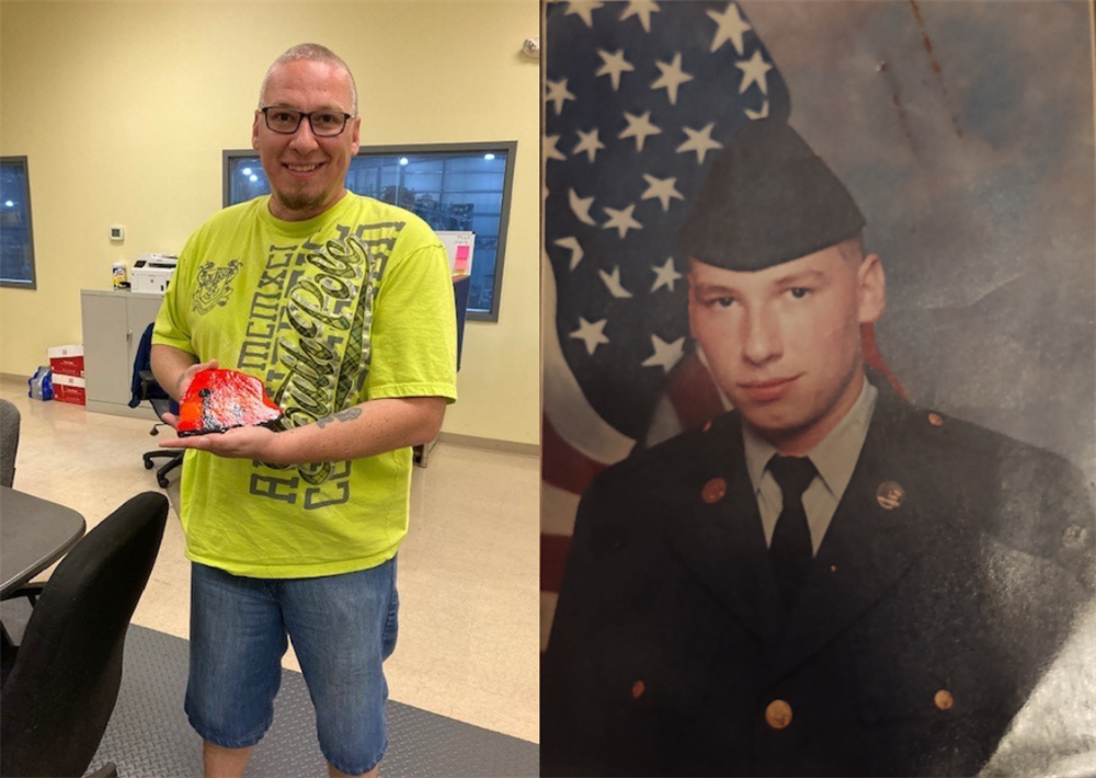 Former Army Private First Class Andrew Davidson, Safety Coordinator/I.T. Assistant.